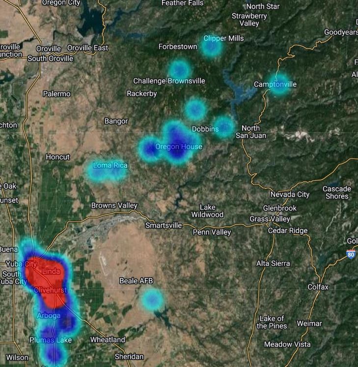 heat map